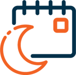 Evening & Weekend Icon Evening & Weekend Icon