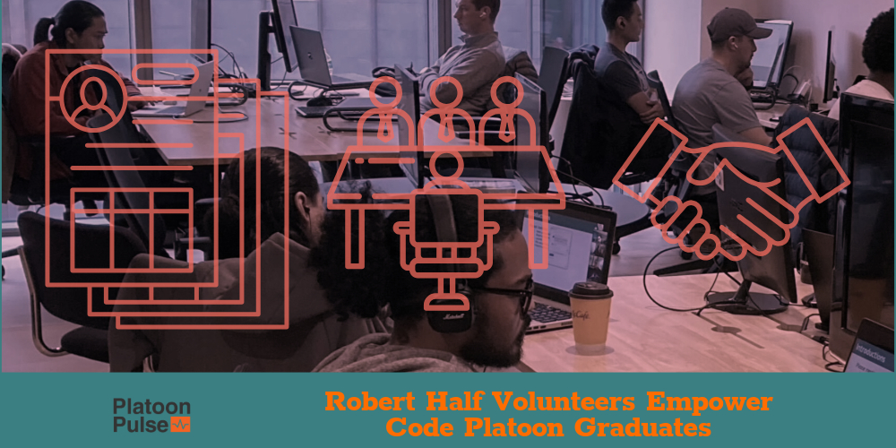 Robert Half Volunteers Empower Veterans
